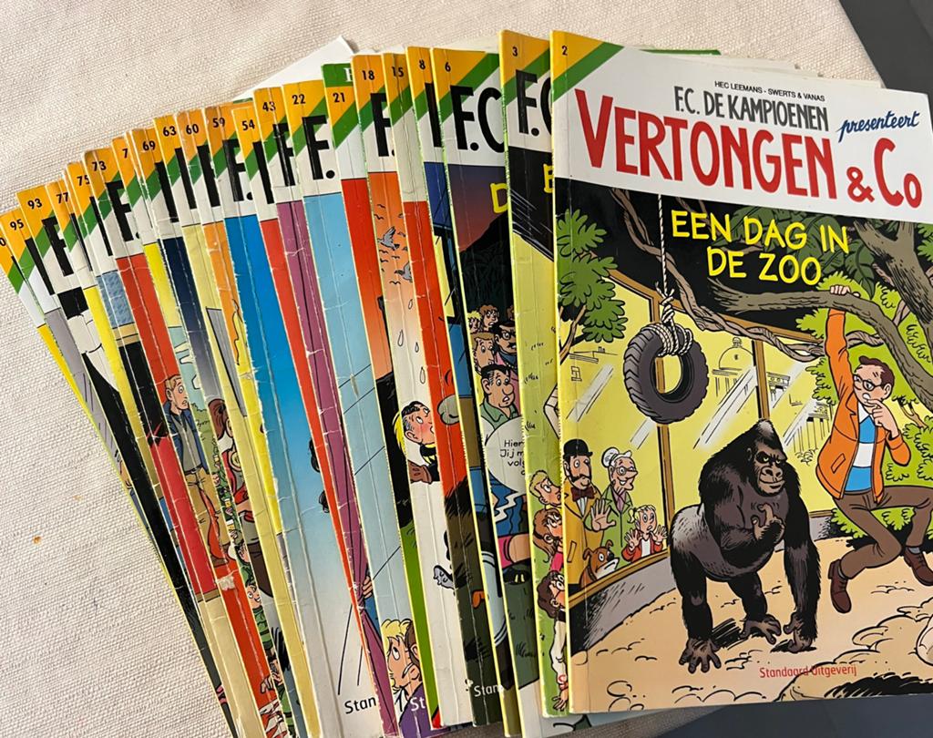 FC De Kampioenen strips 21 stuks, Boeken, Meerdere comics, Ophalen, Gelezen, Europa