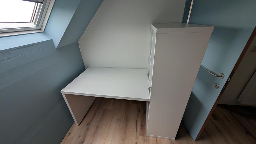 Bureau Ikea Kallax blanc, Enlèvement