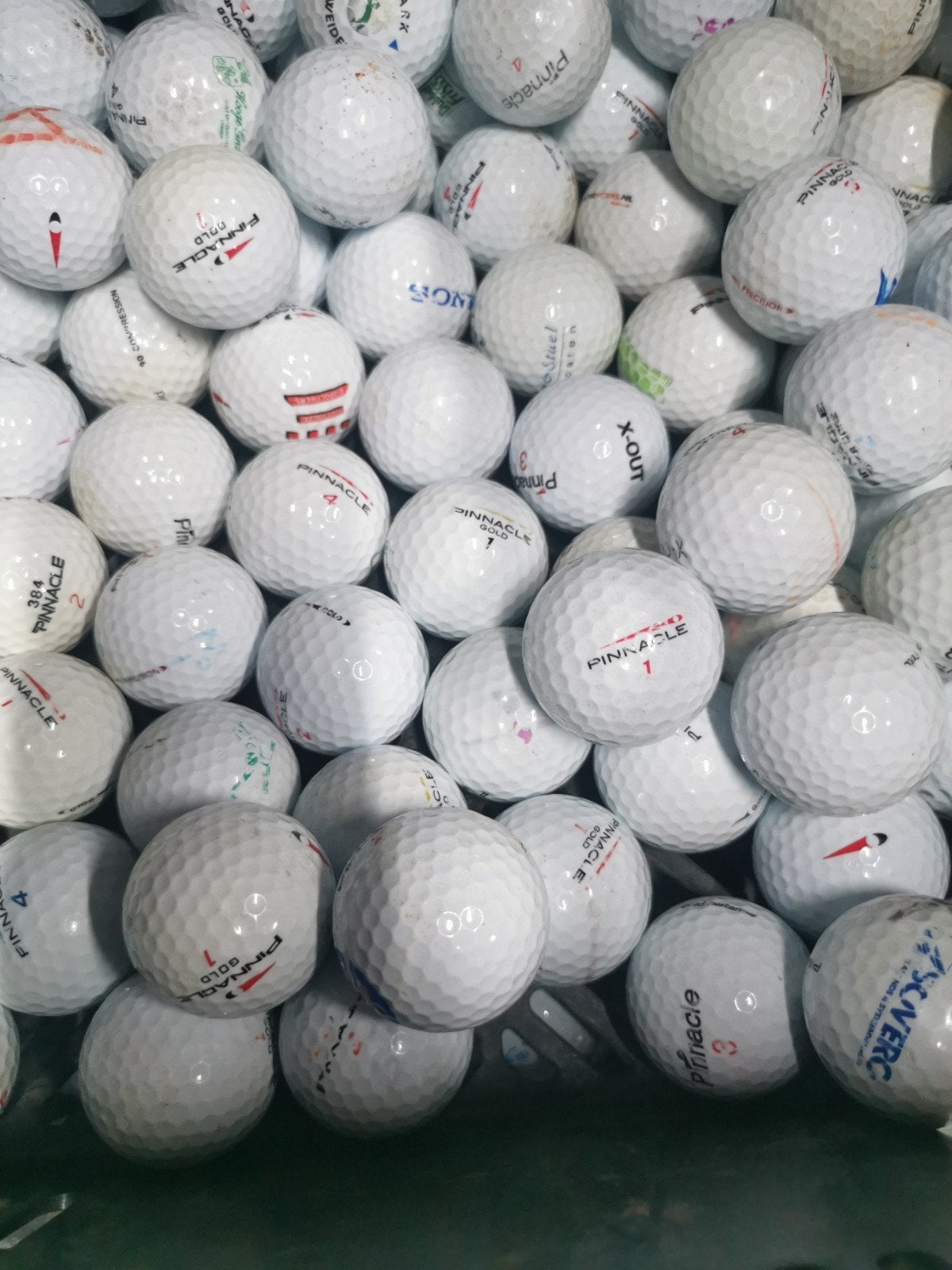 Pinnacle mix golfballen 100 stuks, Sport en Fitness, Ophalen of Verzenden