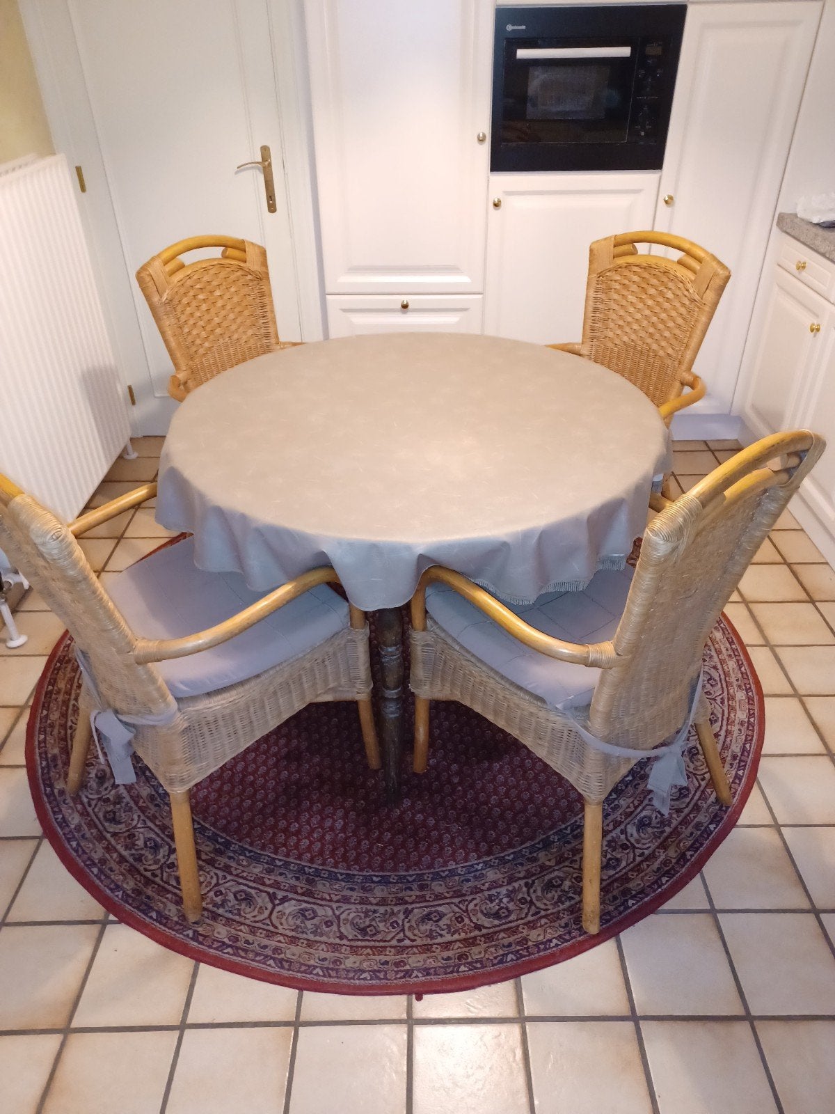 tafel met 4 stoelen, Ophalen, Gebruikt