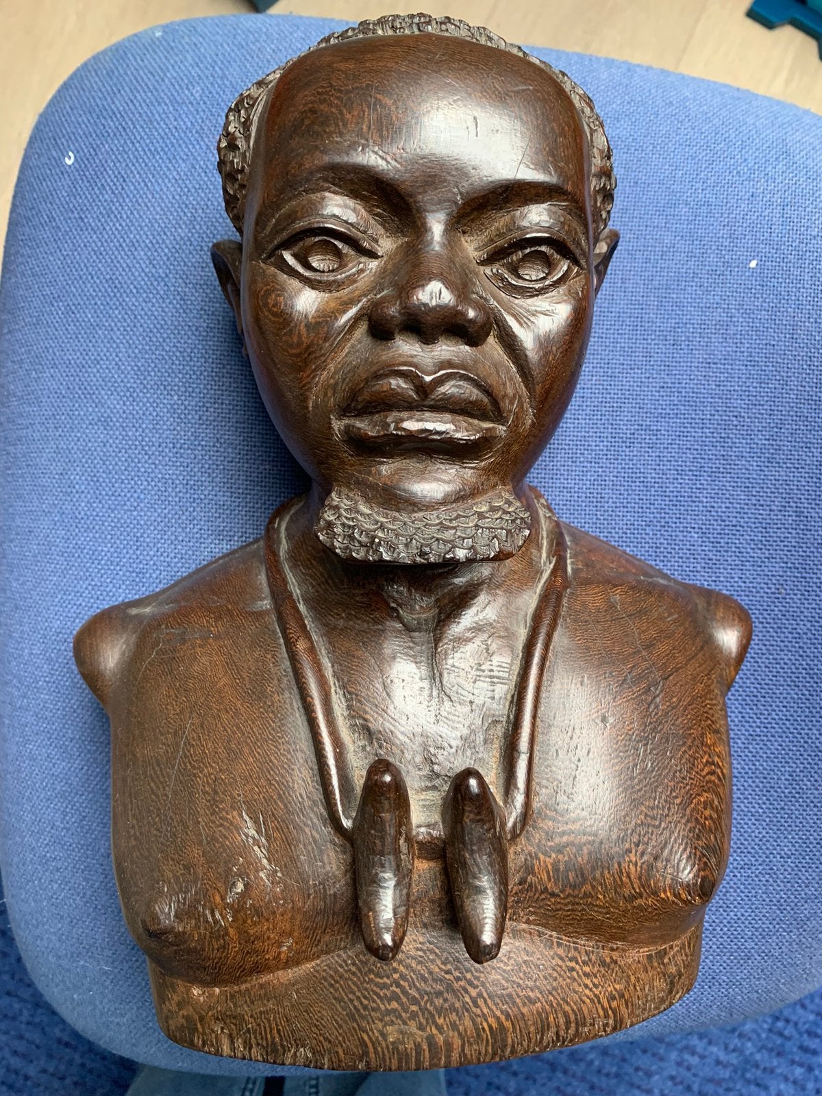 Divers sculptures africaines, Antiquités & Art, Enlèvement, Buste