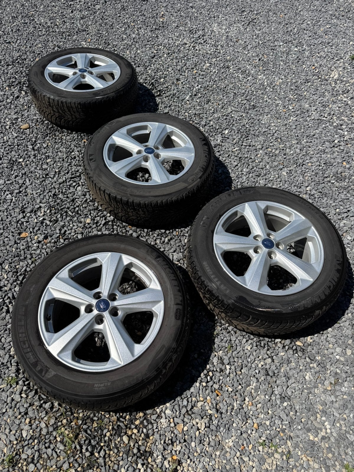Ford Edge velgen + winterbanden, Ophalen, Winterbanden, Band(en)