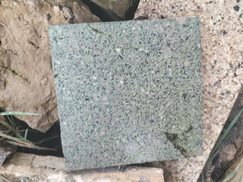 Terrazzo antieke vintage Belgische vloer, Ophalen