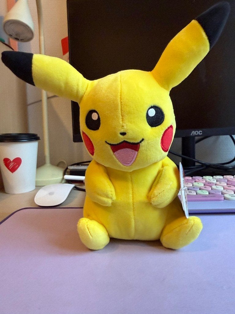 Peluche Pokemon Pikachu 30 cm neuve avec etiquette, Overige merken, Geel, Overige typen, Nieuw