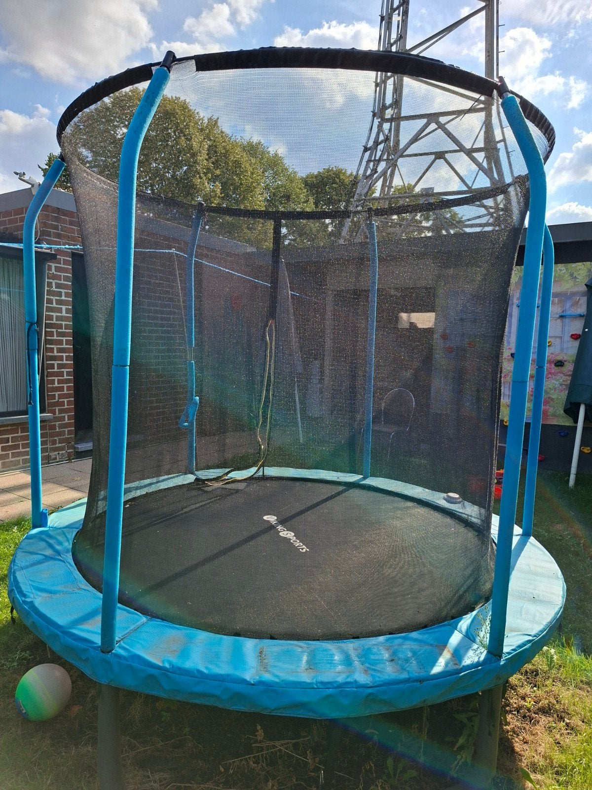 trampoline, Ophalen