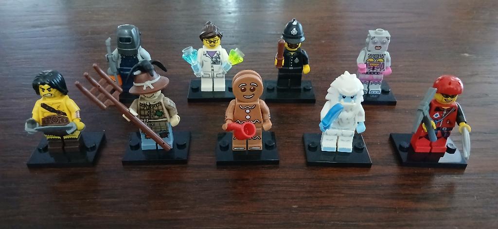Lego Minifigures Serie 11 ( 9 st ), Ophalen, Compleet, Lego, Zo goed als nieuw