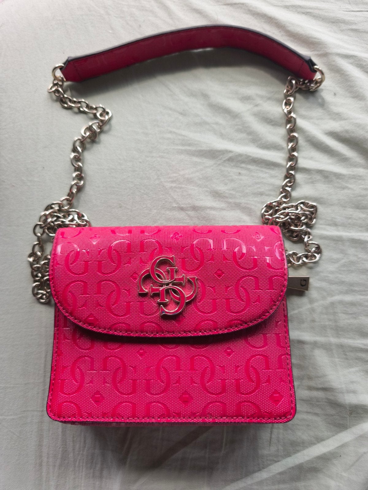 sac à main GUESS rose, Enlèvement ou Envoi, Comme neuf, Rose, Autres marques