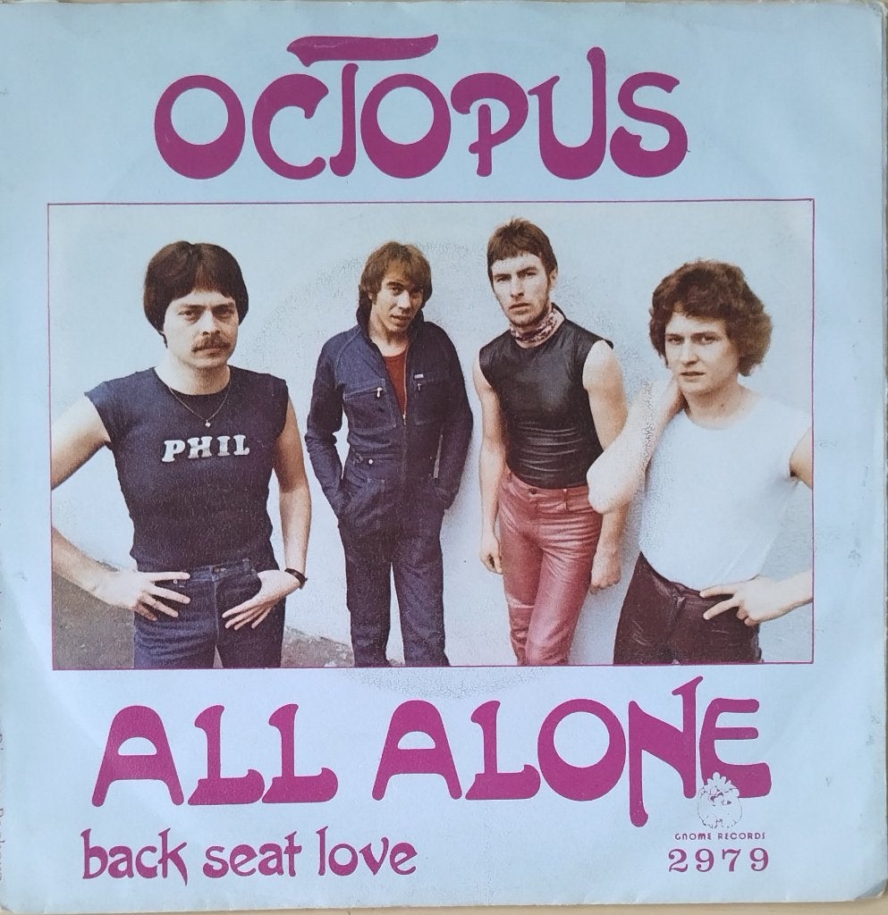 Octopus - All alone, Cd's en Dvd's, Fotohoes, 7 inch, Ophalen of Verzenden, Zo goed als nieuw