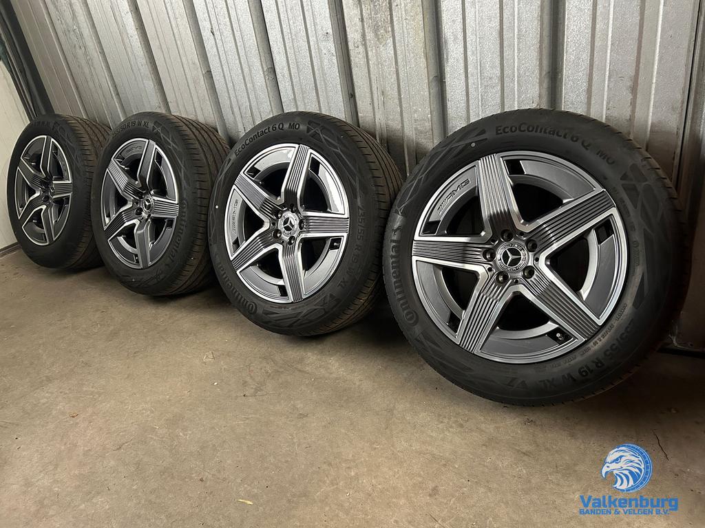 6mm! Originele Mercedes GLC W254 19 inch antraciet AMG velge, Pneus et Jantes, Véhicule de tourisme, Pneus été, -