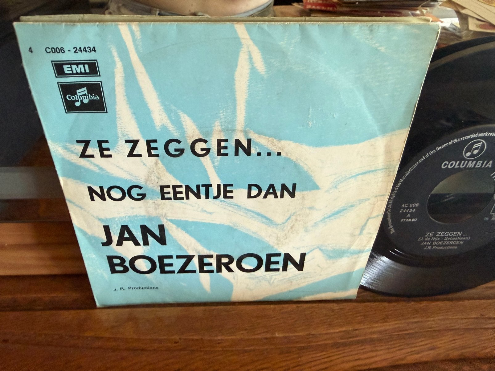 Ils disent... - Un Dan de plus, Pressage original, En néerlandais, Enlèvement ou Envoi, Single