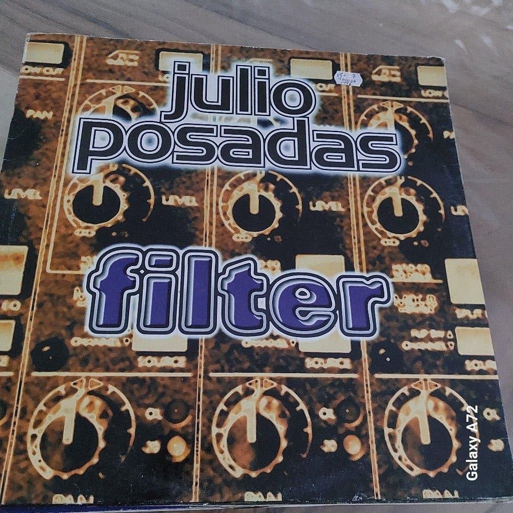 julio posadas filter 12 inch maxi, Gebruikt, Ophalen of Verzenden, Techno, 12 inch