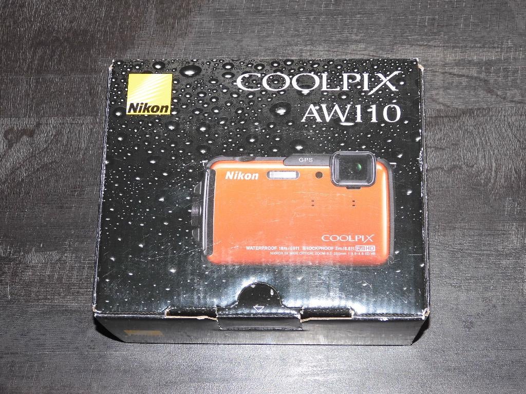 Nikon Coolpix AW 110 étanche, Enlèvement ou Envoi, Comme neuf, 10 à 40 mètres, Appareil photo