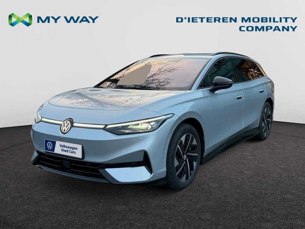 Volkswagen ID.7 Tourer ID.7 Tourer 77 kWh Pro Business Premi, Auto's, Volkswagen, Automaat, Overige modellen, Elektrisch, Zilver of Grijs