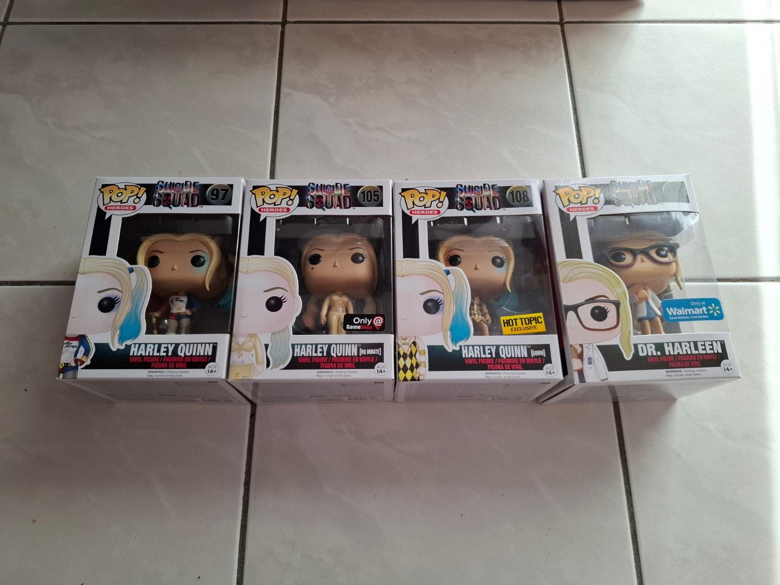 Harley Quinn Funko Set - Suicide Squad, Ophalen of Verzenden, Zo goed als nieuw