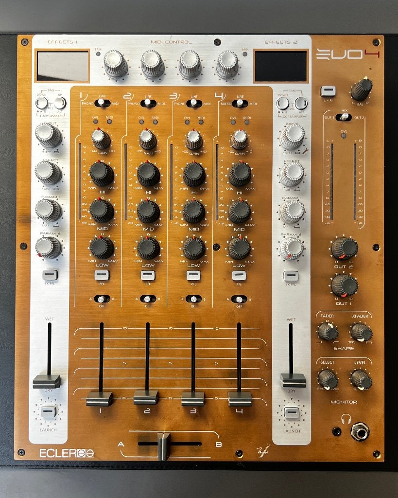 Table Mixage DJ ECLER EVO 4 - 4 Canaux - Contrôleur Midi, Enlèvement, Utilisé, Moins de 5 canaux