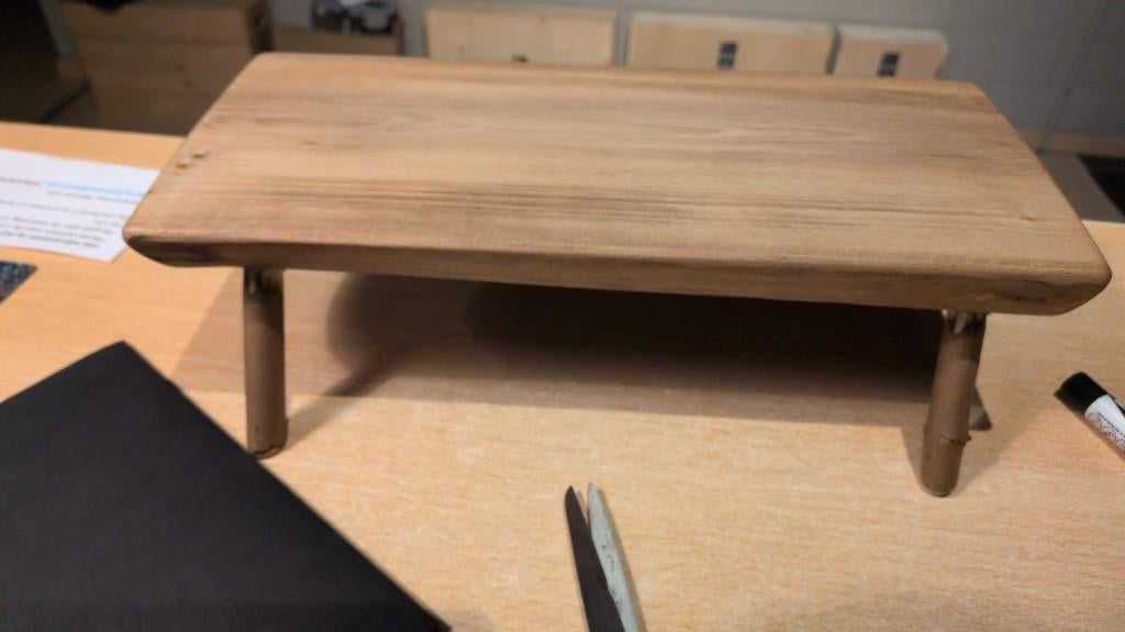 artisanale tapasplank -L 32,5 ,D 14cm, H 10 -15€, Huis en Inrichting, Ophalen of Verzenden, Nieuw, Rechthoekig, Hout