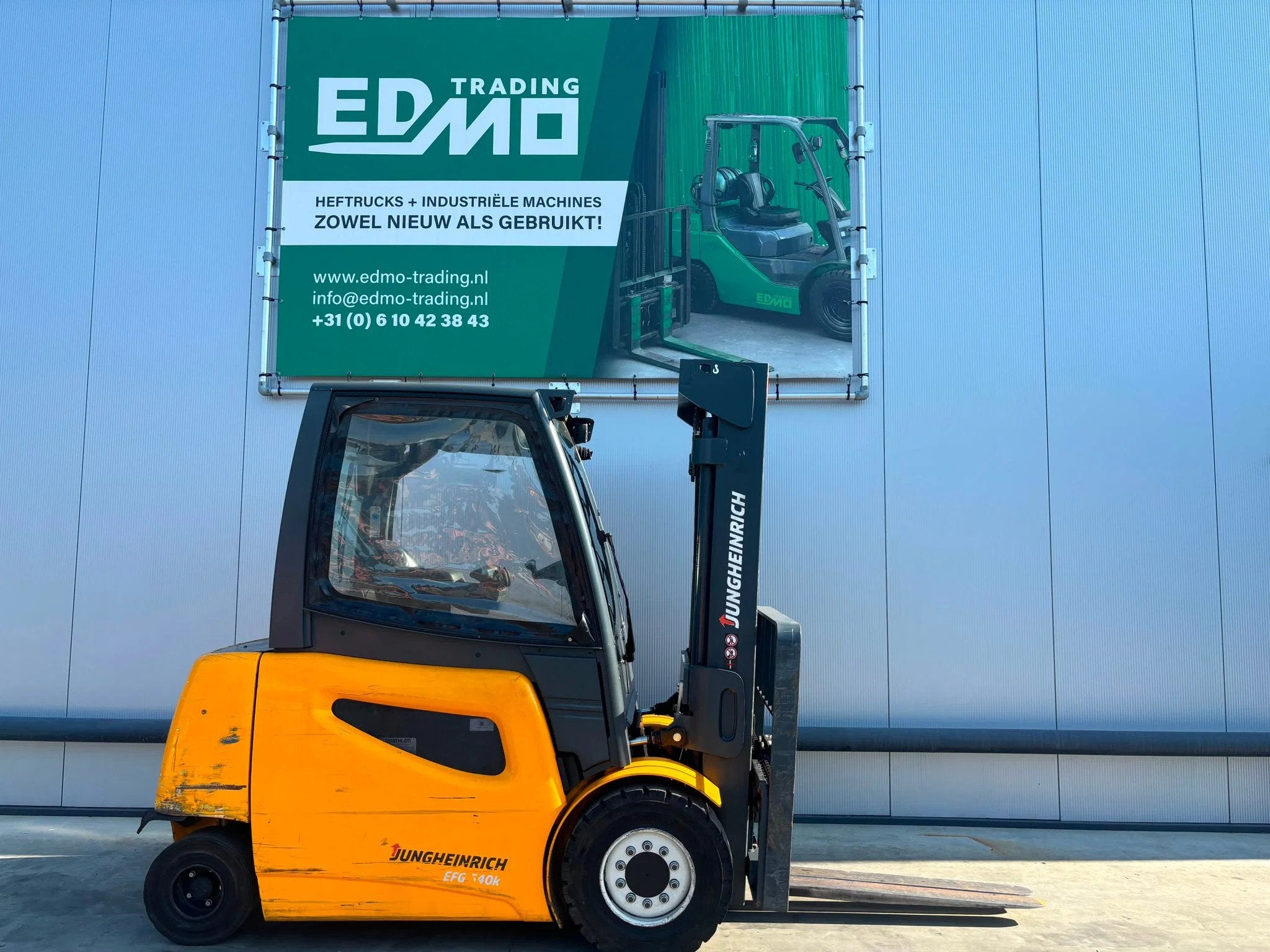 Jungheinrich EFG540 Heftruck (bj 2014), Zakelijke goederen, Meer dan 4000 kg, Elektrisch, Heftruck, Jungheinrich
