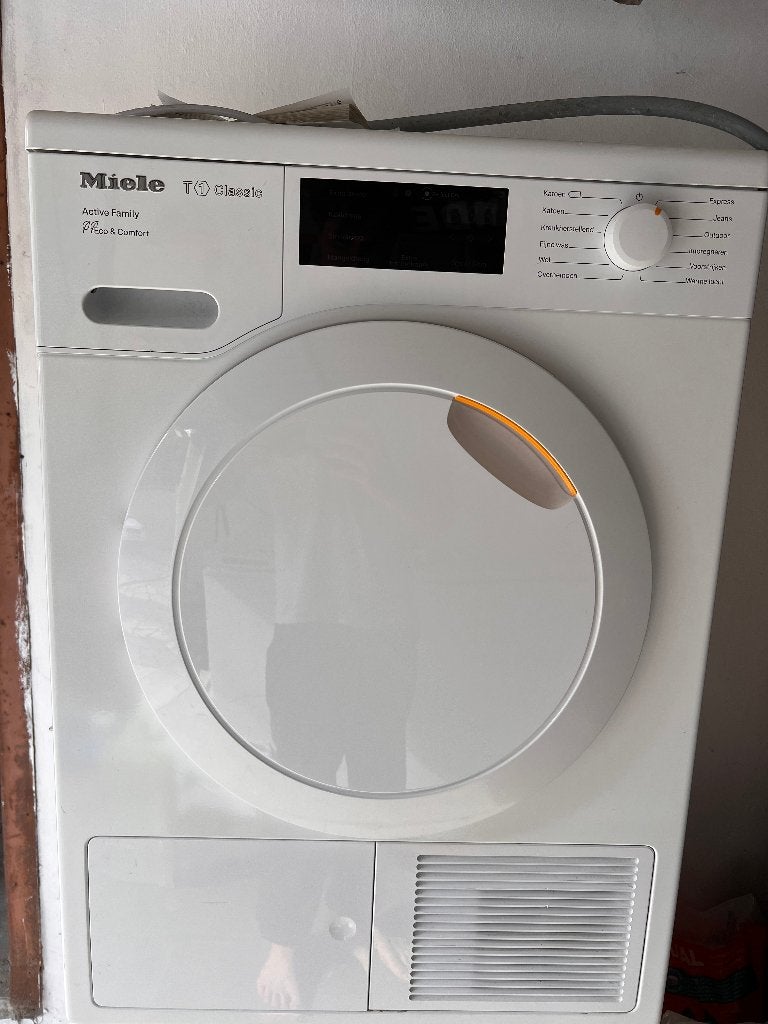 Miele droger, Elektronische apparatuur, Ophalen, 6 tot 8 kg, Gebruikt, Voorlader