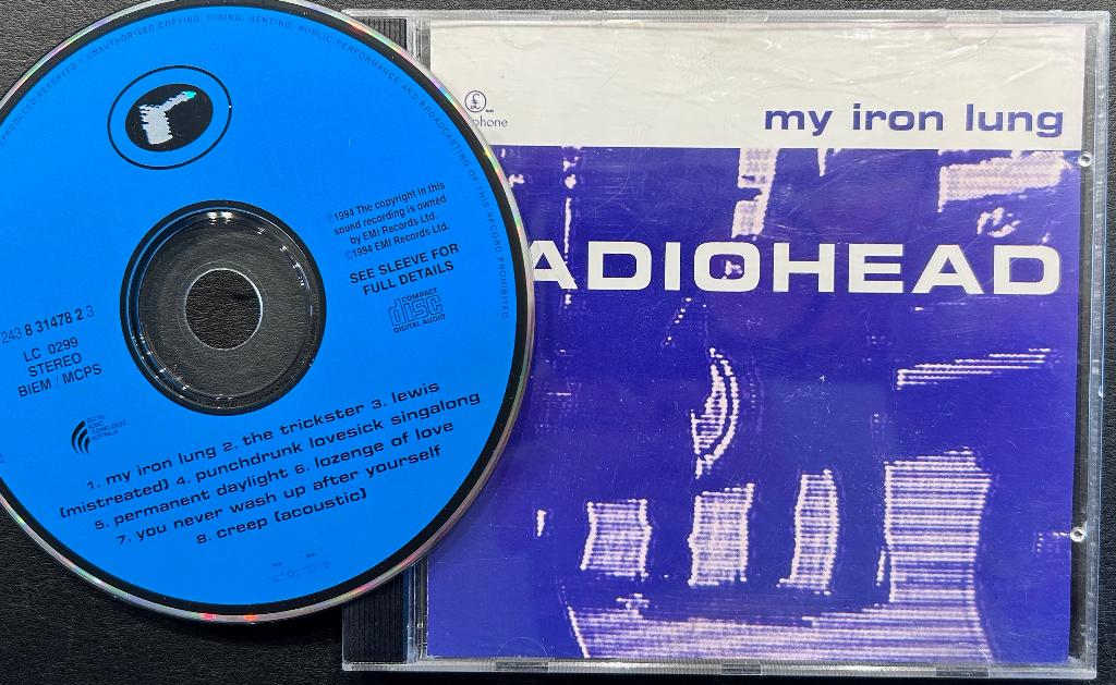 RADIOHEAD - My iron lung ( CD ), Envoi, Comme neuf, Pop rock