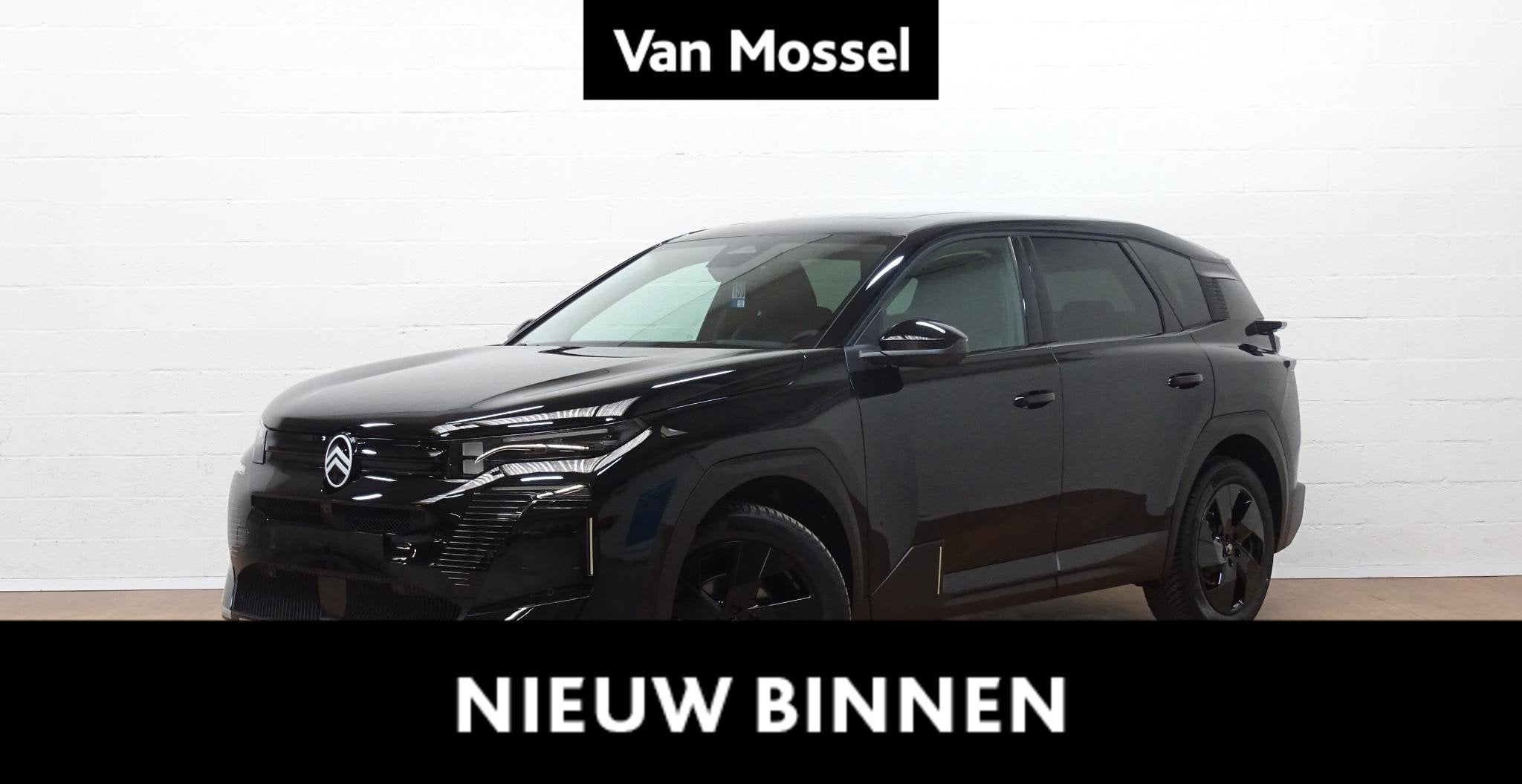 Citroën C5 Aircross Hybrid 145 ch/pk Automatic PLUS, Auto's, Citroën, Stof, Zwart, Bedrijf, 5 zetels