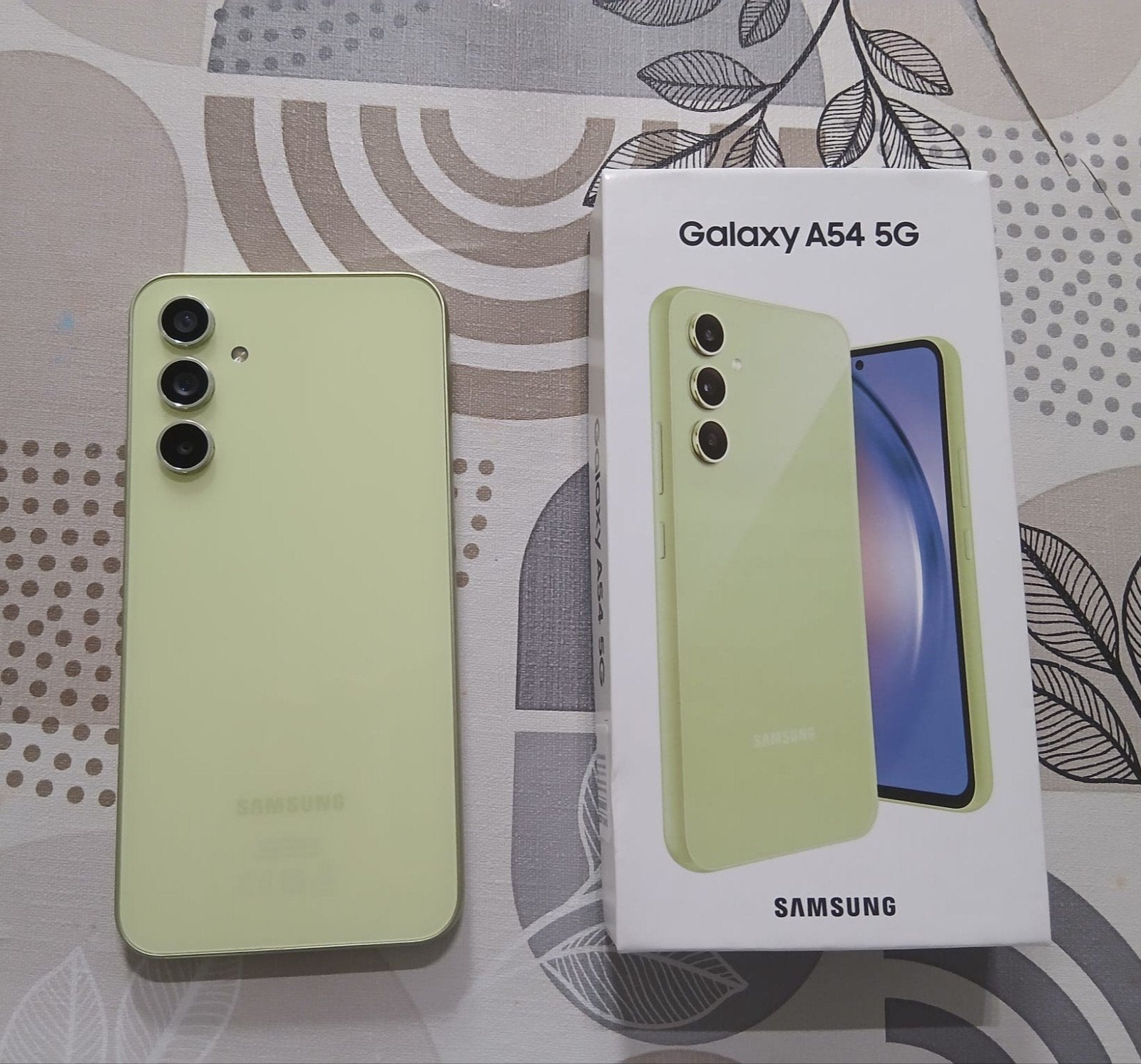 Samsung Galaxy A54 5G – 128 Go – Vert – État Nickel (Aucune, Enlèvement, Comme neuf, Autres modèles, Autres types