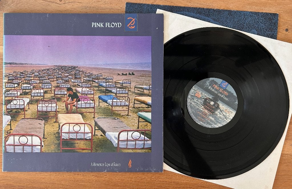 PINK FLOYD - A momentary lapse of reason ( LP; NMINT ), Rock progressif, Envoi, LP, 12 pouces