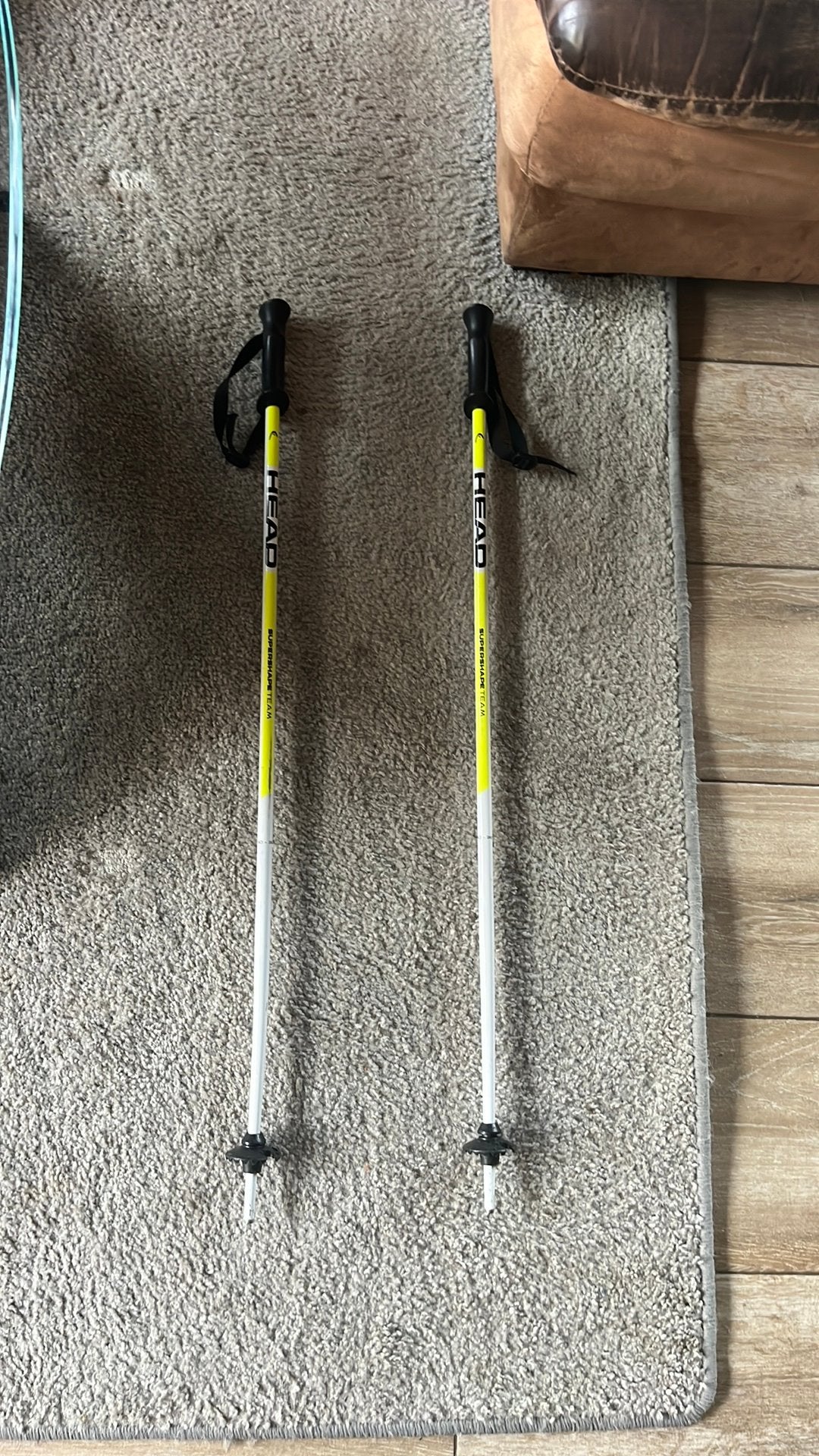 Head ski stokken, Sport en Fitness, Ophalen, Stokken, Zo goed als nieuw, Carve