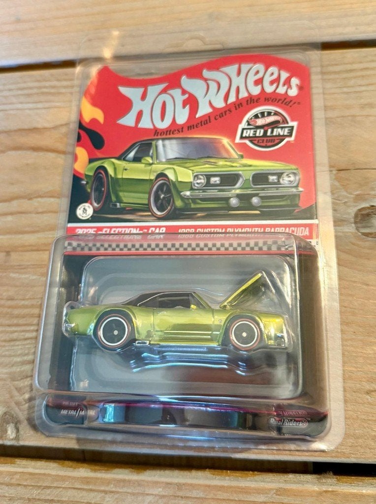 Hot Wheels RLC 1968 Custom Plymouth Barracuda, Hobby & Loisirs créatifs, Voitures miniatures | Échelles Autre, Enlèvement ou Envoi