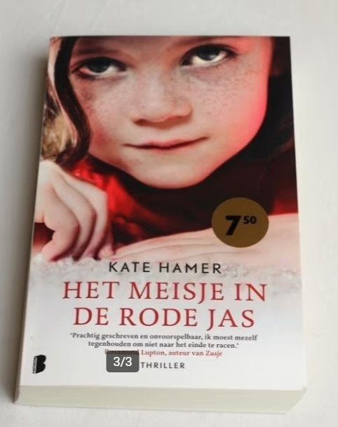 Boek - Het meisje in de rode jas - kate Hamer, Ophalen of Verzenden, Zo goed als nieuw, Kate Hamer