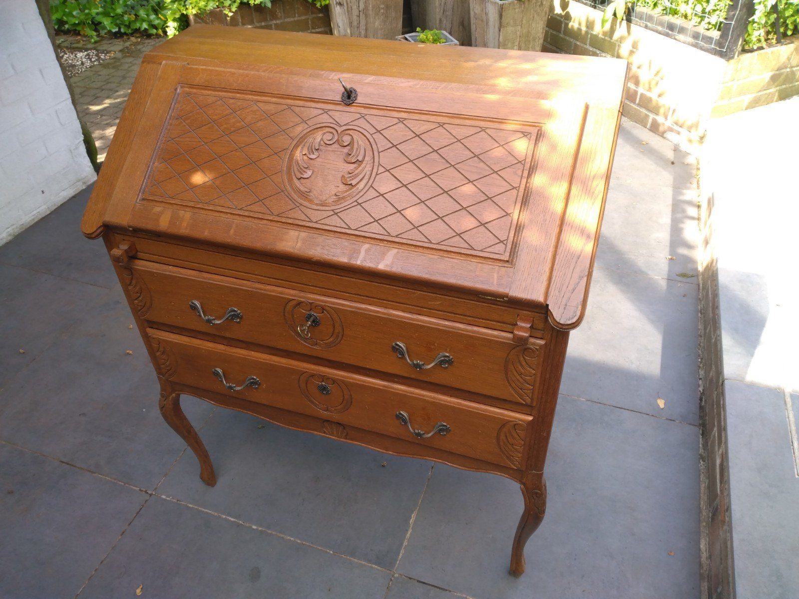 Antieke secretaire, Huis en Inrichting, Kasten | Secretaires, Ophalen, Gebruikt