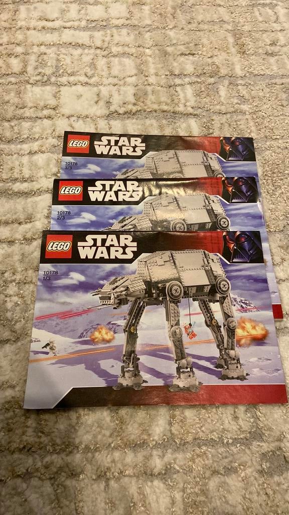 Lego 10178 notices, Enlèvement ou Envoi, Utilisé, Briques en vrac, Lego