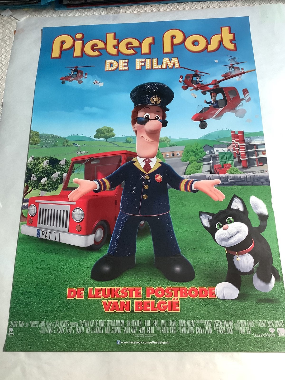 PIETER POST   FILMPOSTER   70-100 cm, Ophalen of Verzenden, Zo goed als nieuw