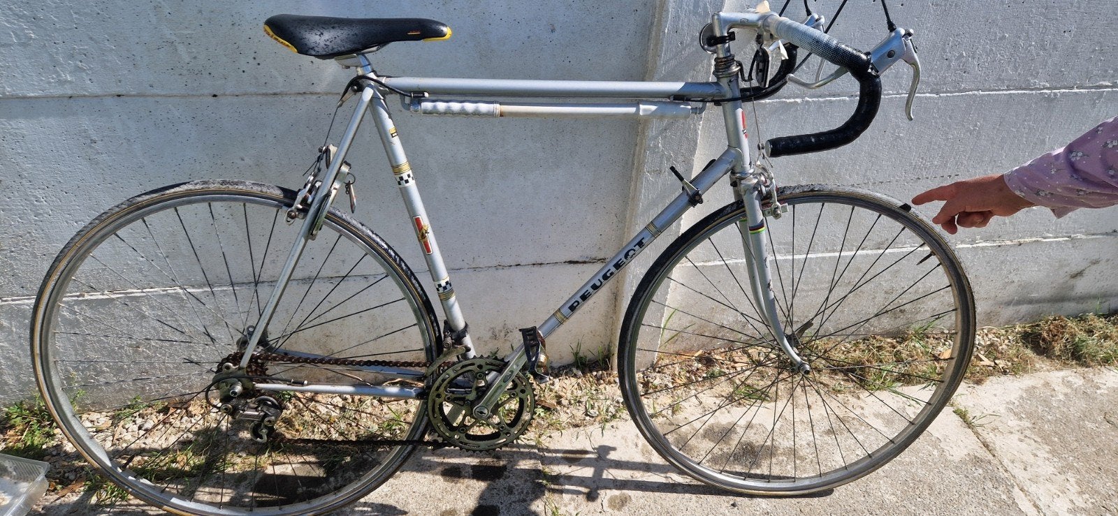 vélo de route vintage de la marque Peugeot, v, Vélos & Vélomoteurs, Enlèvement ou Envoi