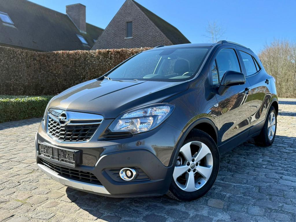 Opel Mokka 1.4 Turbo benzine/Blanco Gekeurd, Auto's, Zilver of Grijs, Mokka, 103 kW, Stof