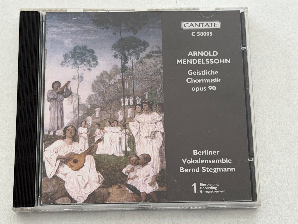 Mendelssohn - Geistliche Chormusik Motets Op 90, Ophalen of Verzenden, Gebruikt, Mendelssohn