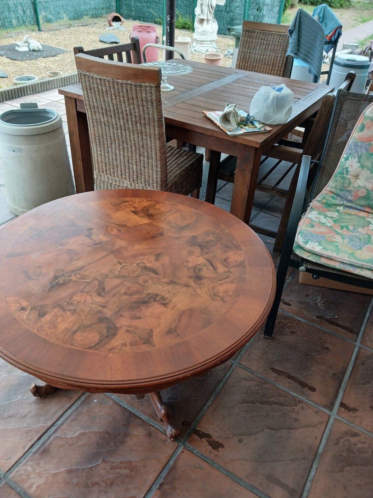 mooei salon tafel, Ophalen