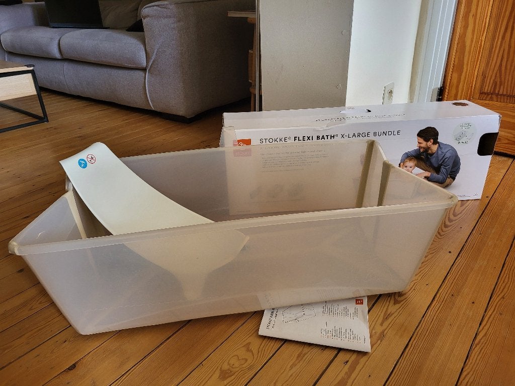 Baignoire pliable pour bébé STOKKE, Enlèvement, Utilisé, Baignoire, Autres marques