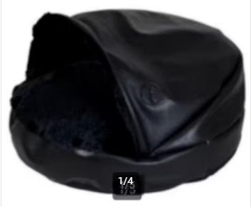 Panier nid chat ou petit chien Jack & Vanilla noir NEUF, Enlèvement ou Envoi, Neuf, Peluche