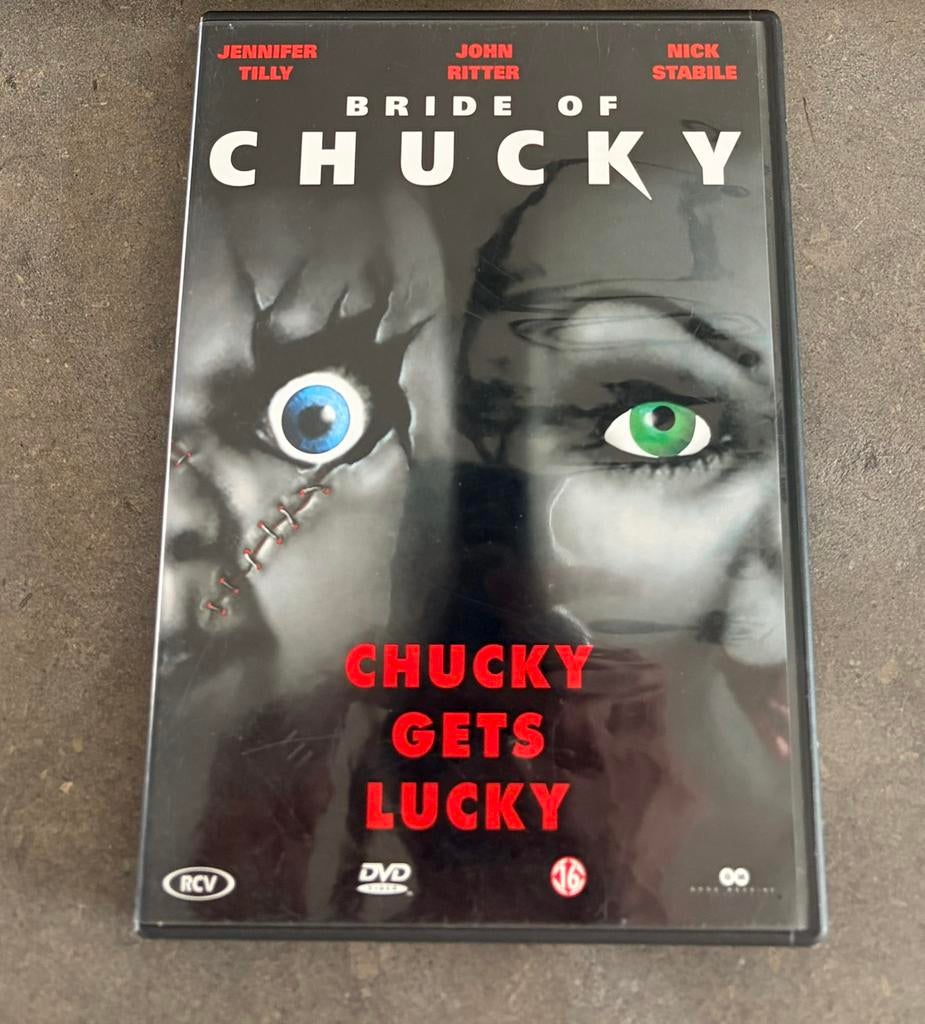 DVD Child's Play Bride of Chucky, Cd's en Dvd's, Vanaf 12 jaar, Ophalen of Verzenden, Zo goed als nieuw, Slasher