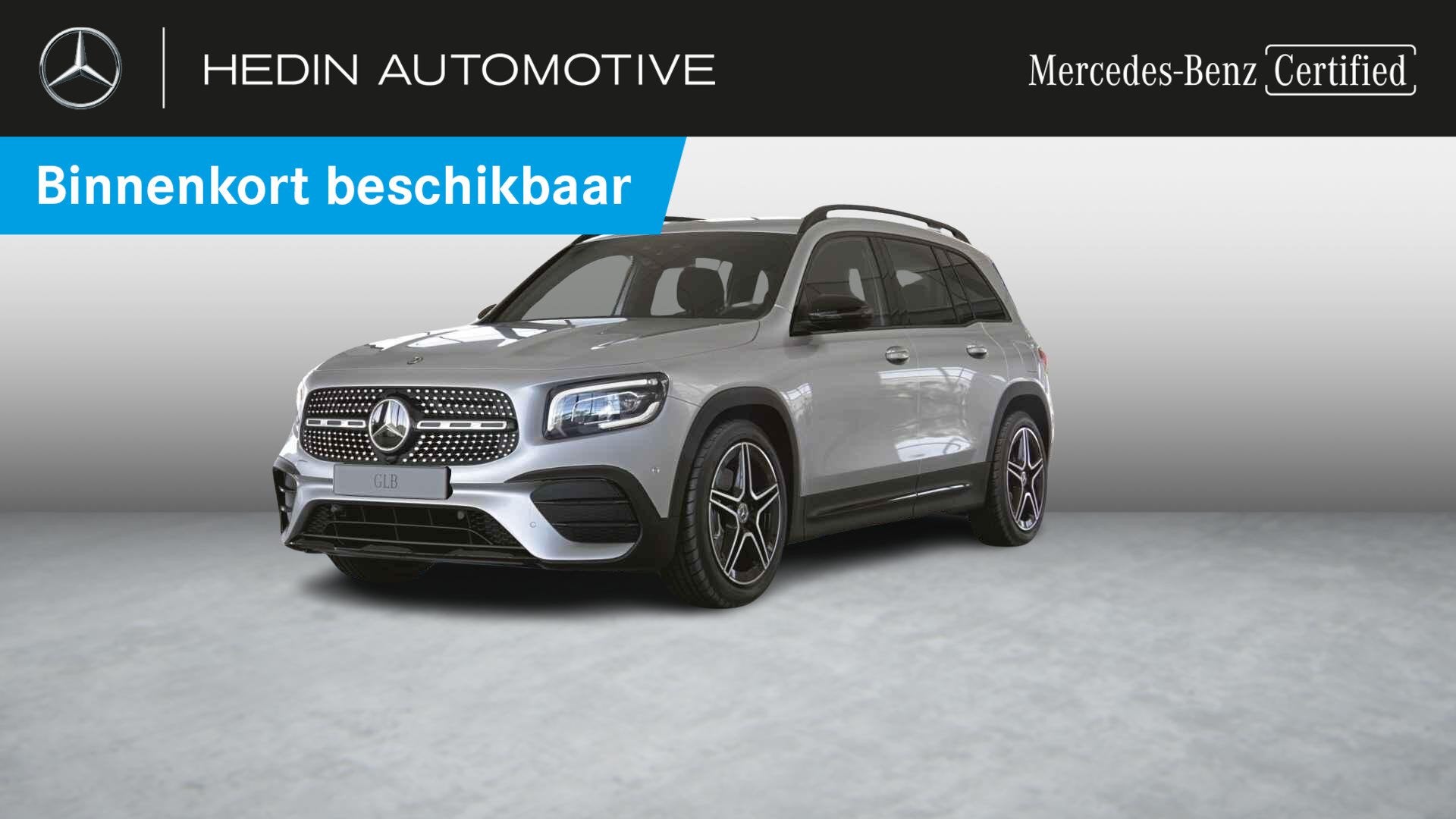 Mercedes-Benz GLB-klasse 180 d AMG Line | Night Pack | Verwa, Auto's, Dealer onderhouden, Gebruikt, Zwart, 4 cilinders