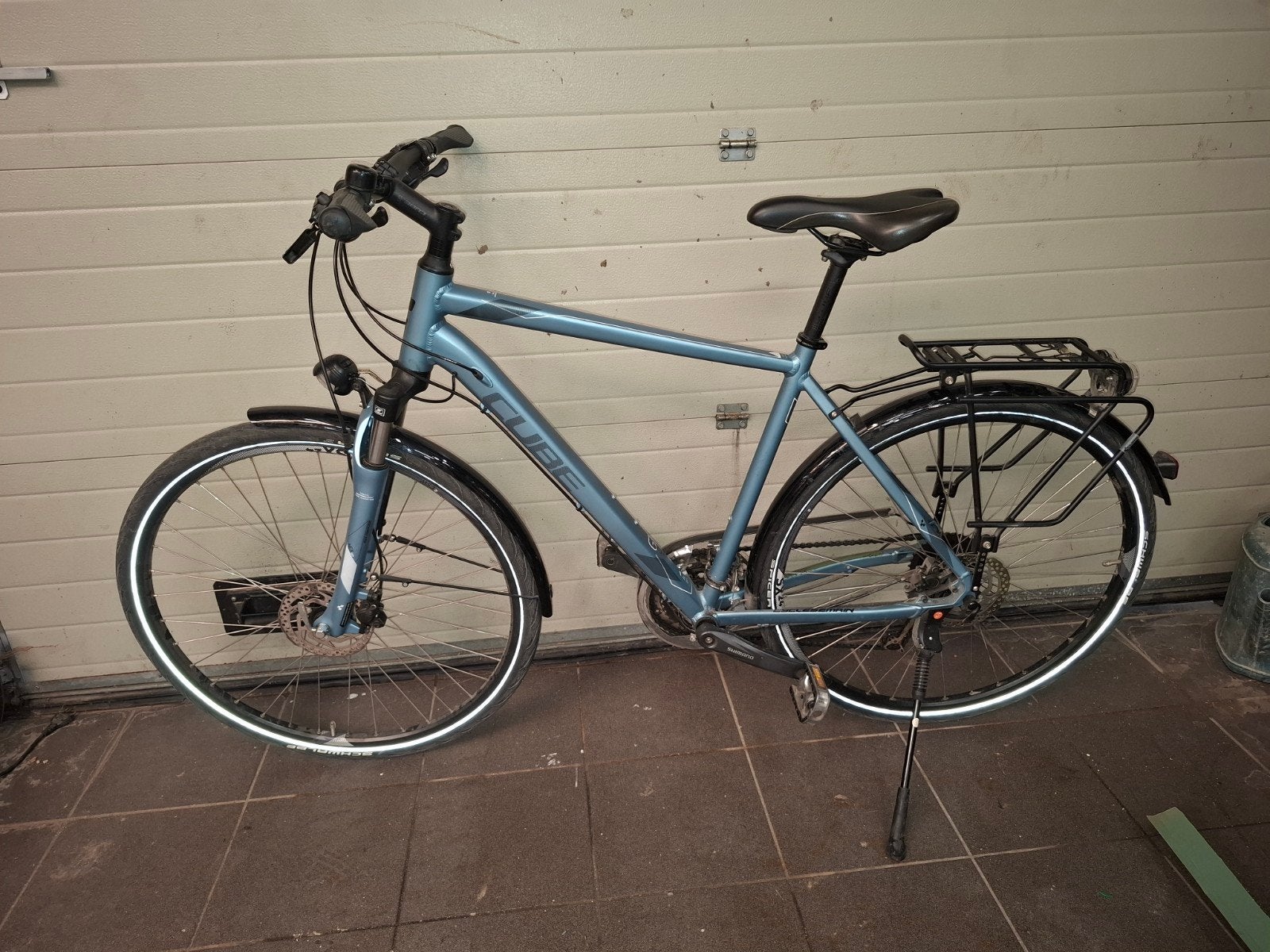 cube gt touring herenfiets, Fietsen en Brommers, Ophalen, 28 inch, Vering, Zo goed als nieuw