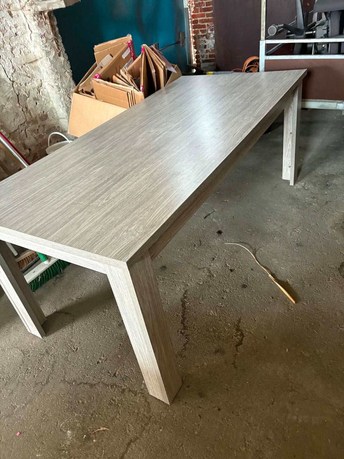 Gratis tafel af te halen, Ophalen, Zo goed als nieuw
