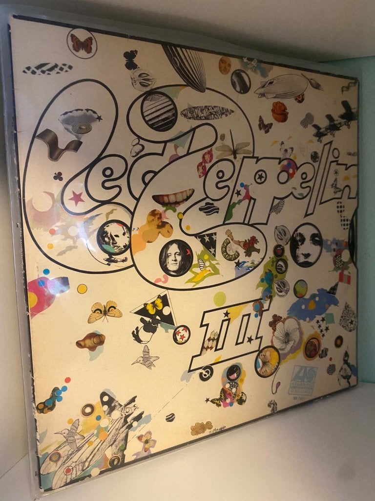 Led Zeppelin – Led Zeppelin III - Germany 1970 (J), LP, Pochette gatefold, Envoi, Folk rock