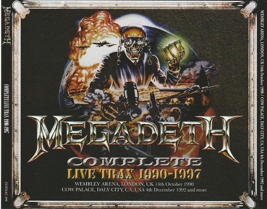 3 CD's MEGADETH - Complete Live Trax, Envoi, Neuf, dans son emballage