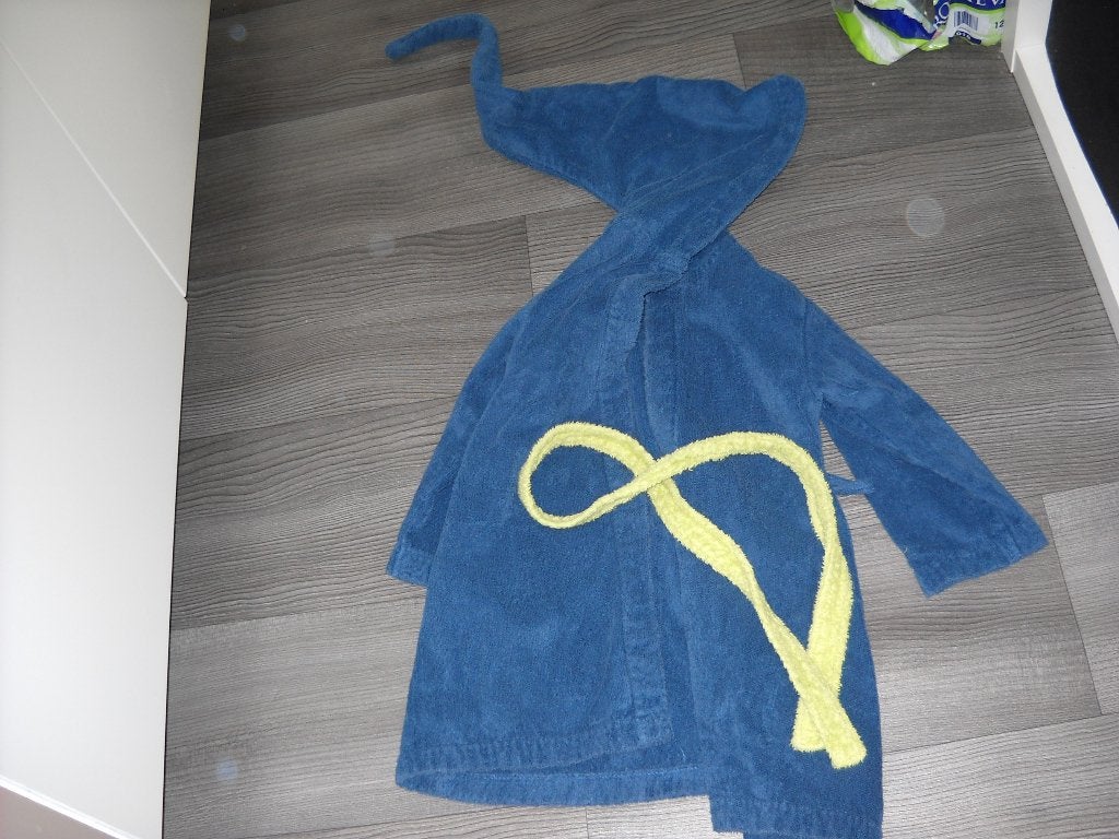 badjasje esprit-92/98-leuke kap-mooie staat, Enfants & Bébés, Vêtements enfant | Taille 92, Enlèvement, Utilisé, Garçon ou Fille
