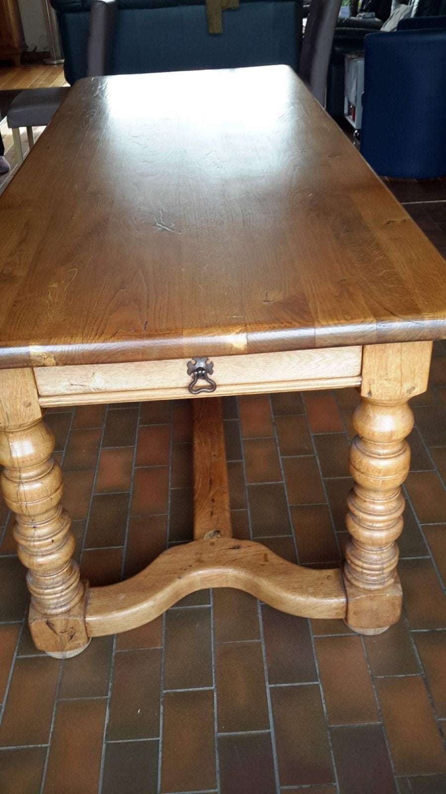 Kloostertafel 200x80cm, VERHUIS serviceflat  !!!, Enlèvement