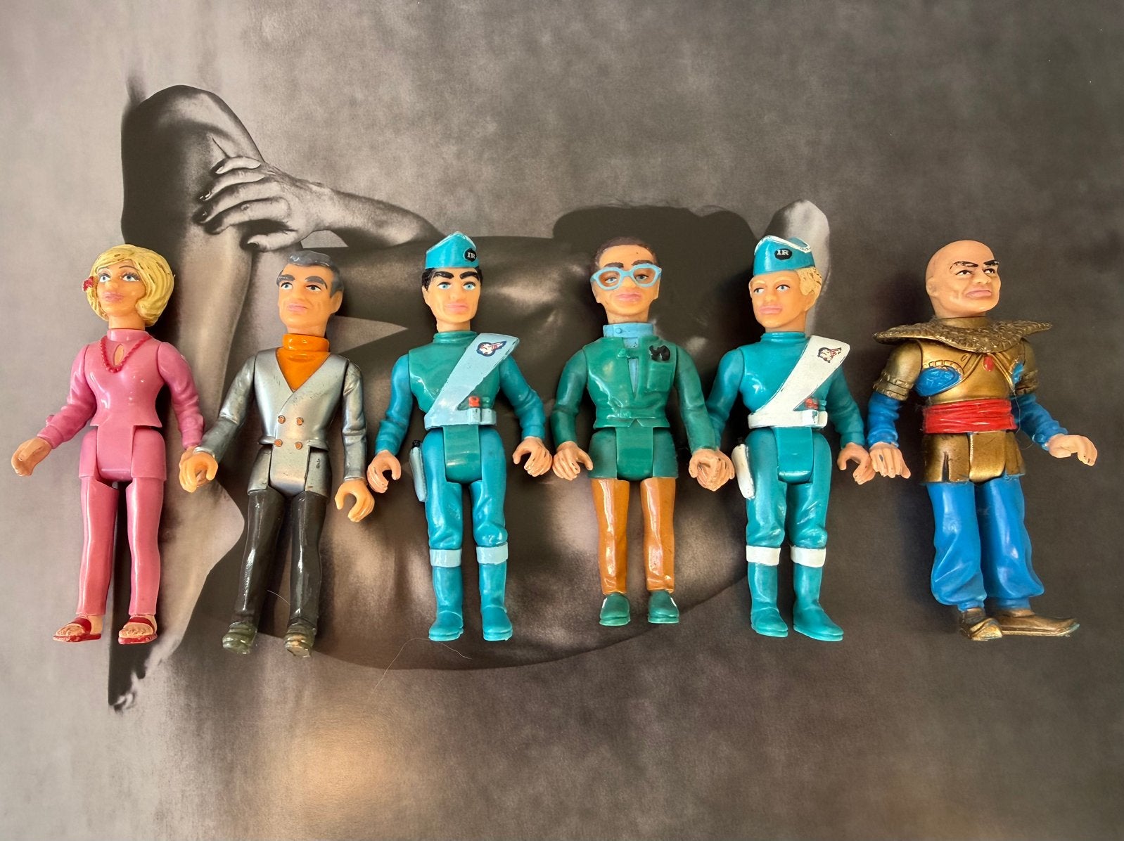 Thunderbirds matchbox actionfiguren, Verzamelen, Ophalen of Verzenden, Gebruikt