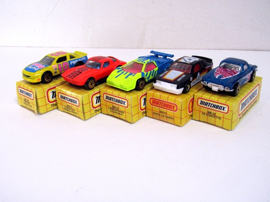 Matchbox Superfast Chevy Lamborghini Buick Pontiac Corvette, Enlèvement ou Envoi, Neuf, Voiture, Matchbox