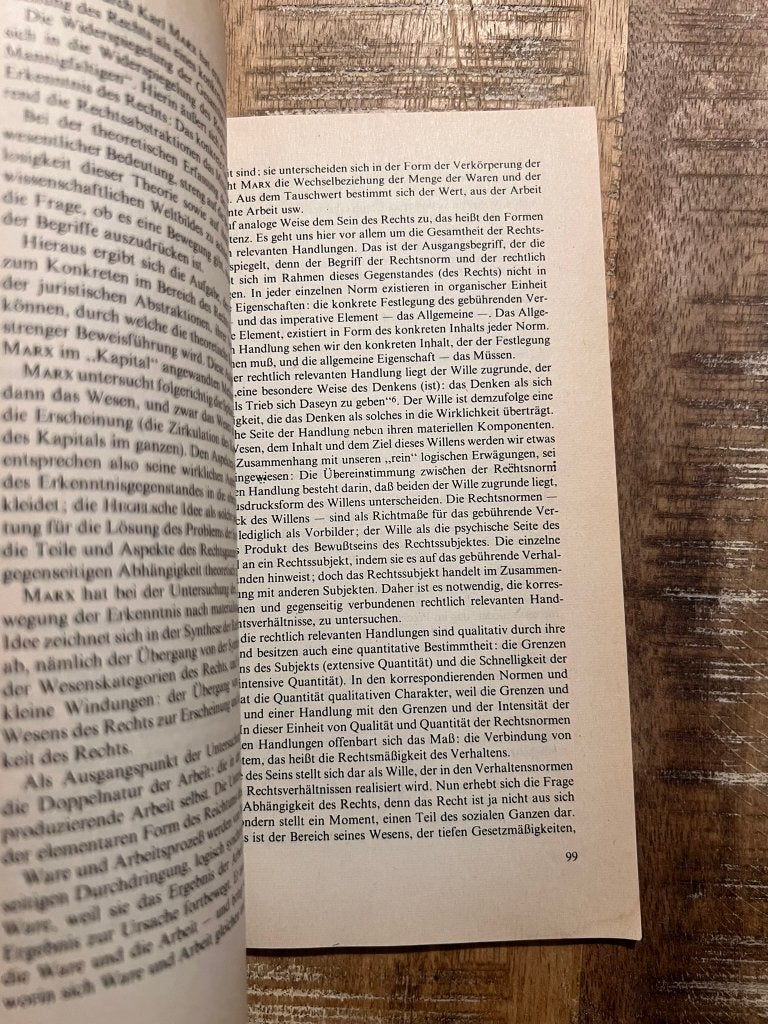 Dialectique - État - Droit - Akademie-Verlag Berlin 1974, Enlèvement ou Envoi, Utilisé, Politique