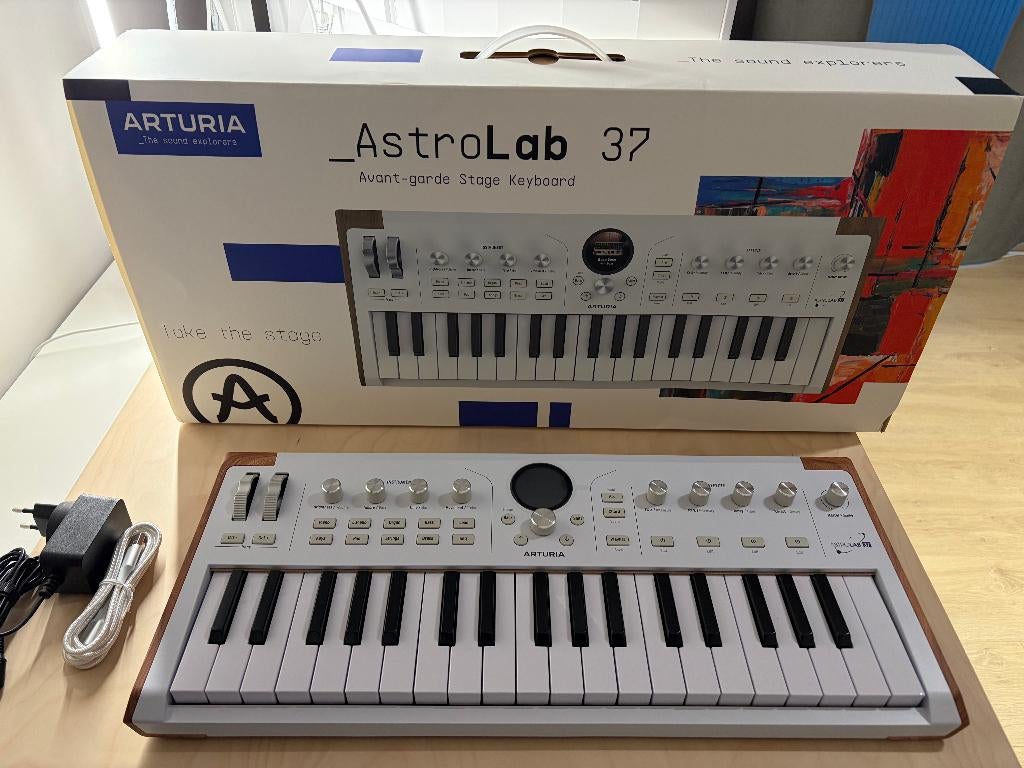 Arturia Astrolab 37 - Sous garantie, Muziek en Instrumenten, Synthesizers, Ophalen of Verzenden, Zo goed als nieuw, Overige aantallen